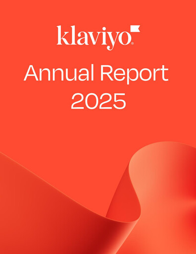 Thumbnail Klaviyo Annual Report 2025
