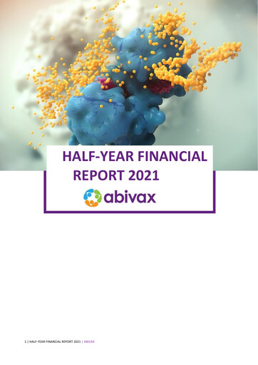 Thumbnail Abivax Half-year Report 2021-h1