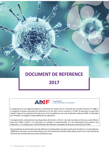 Thumbnail Abivax Universal Registration Document 2017