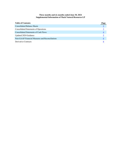 Thumbnail Mach Natural Resources LP Quarterly Report 2024-q2