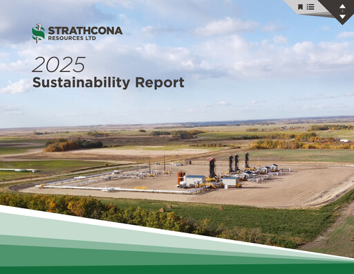 Thumbnail Strathcona Resources Sustainability Report 2025
