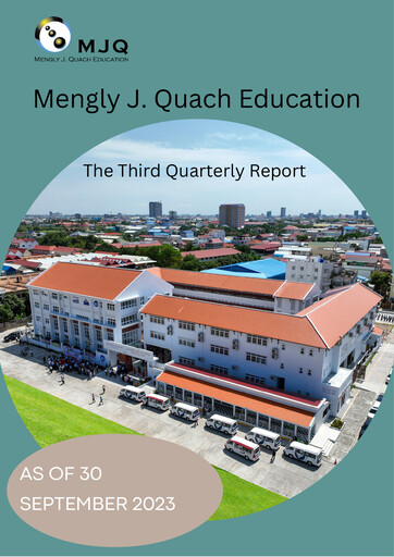 Thumbnail Mengly J. Quach Education Quarterly Report 2023-q3