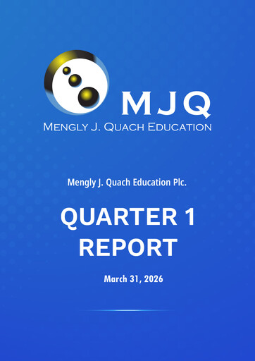 Thumbnail Mengly J. Quach Education Quarterly Report 2026-q1