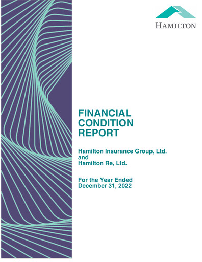 Thumbnail Hamilton Insurance Group Financial Statement 2022