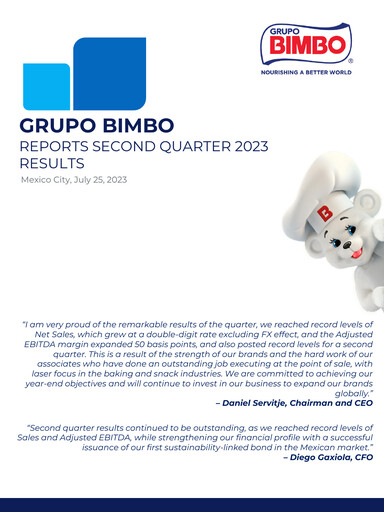 Thumbnail Grupo Bimbo
 Quarterly Report 2023-q2