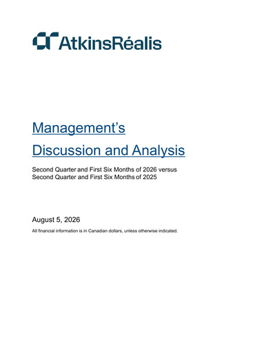 Thumbnail AtkinsRéalis Quarterly Report 2026-q2