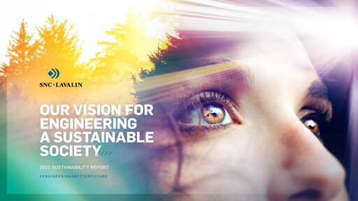 Vorschaubild AtkinsRéalis Nachhaltigkeitsbericht 2021