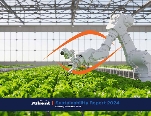 Thumbnail Allient Sustainability Report 2023
