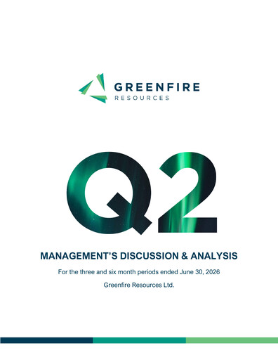 Thumbnail Greenfire Resources Financial Report 2026-q2