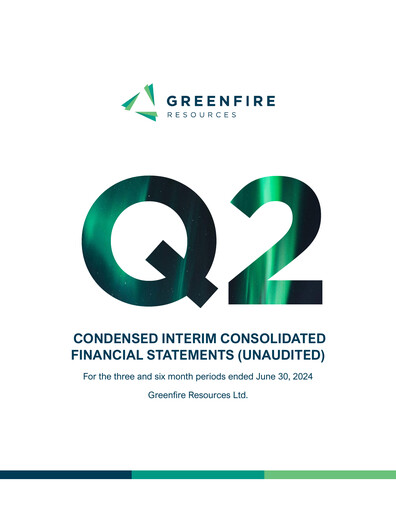 Thumbnail Greenfire Resources Financial Statement 2024-q2