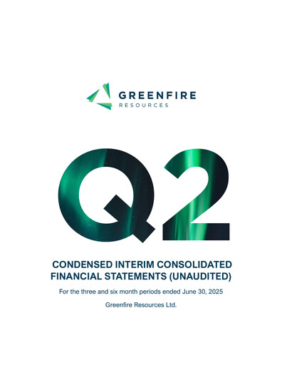 Thumbnail Greenfire Resources Financial Statement 2025-q2