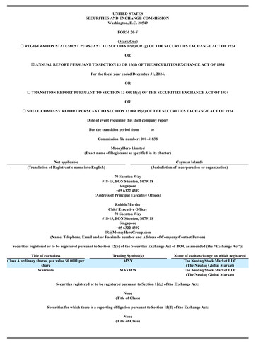 Thumbnail MoneyHero Annual Report 2024