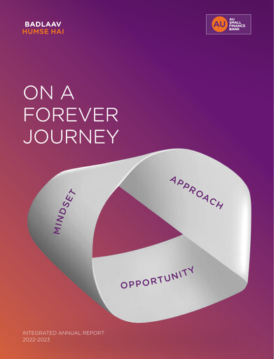 Thumbnail AU Small Finance Bank Annual Report 2022-2023
