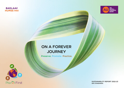 Thumbnail AU Small Finance Bank Sustainability Report 2022-2023