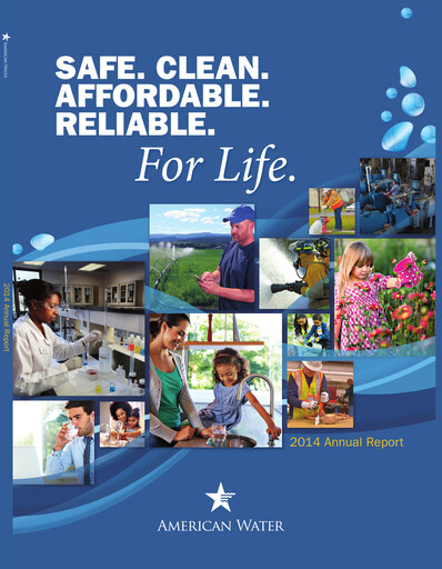 Thumbnail American Water Annual Report 2014