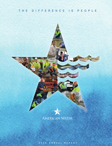 Thumbnail American Water Annual Report 2015