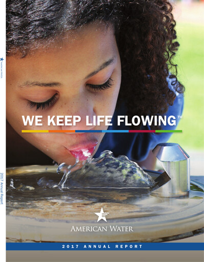 Vorschaubild American Water Jahresbericht 2017