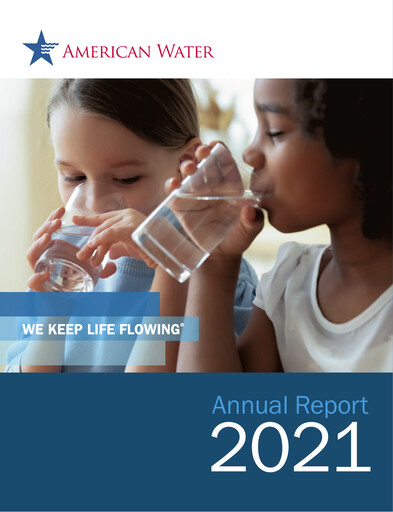 Vorschaubild American Water Jahresbericht 2021