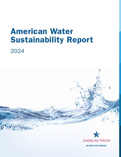 Thumbnail American Water Sustainability Report 2024
