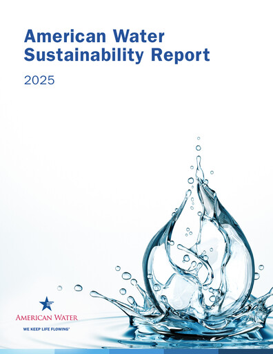 Thumbnail American Water Sustainability Report 2025
