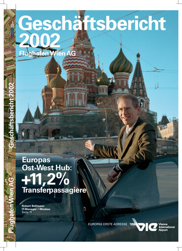 Thumbnail Flughafen Wien (Vienna Airport) Annual Report 2002