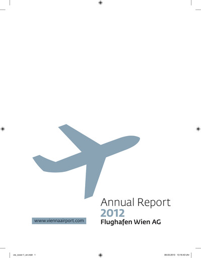Thumbnail Flughafen Wien (Vienna Airport) Annual Report 2012