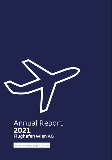 Thumbnail Flughafen Wien (Vienna Airport) Annual Report 2021