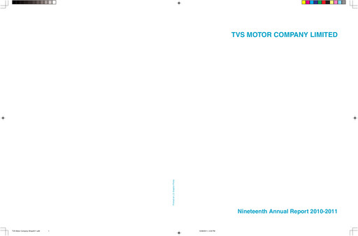 Thumbnail TVS Motor Annual Report 2011