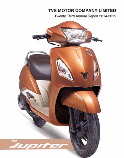 Thumbnail TVS Motor Annual Report 2015