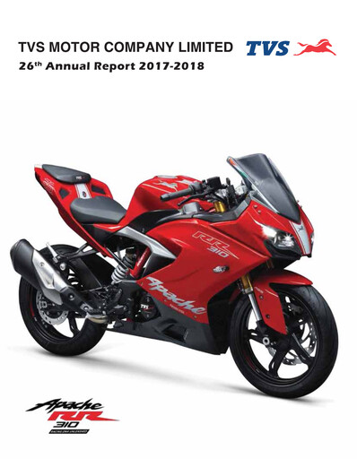 Thumbnail TVS Motor Annual Report 2017-2018