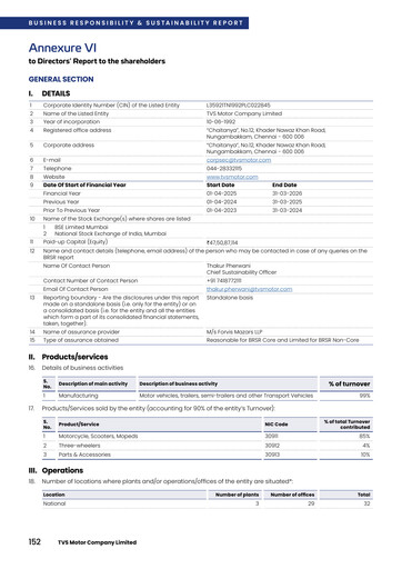 Thumbnail TVS Motor ESG Report 2025-2026