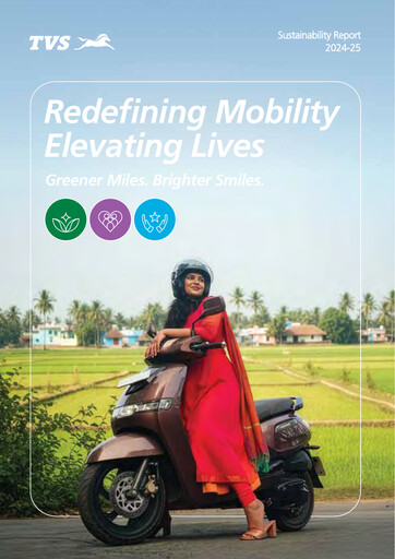 Thumbnail TVS Motor Sustainability Report 2024-2025