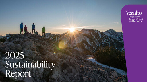 Thumbnail Veralto Sustainability Report 2025