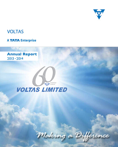 Thumbnail Voltas
 Annual Report 2013-2014