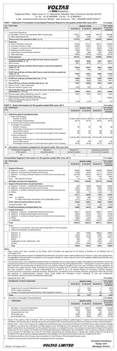 Thumbnail Voltas
 Quarterly Report 2014-2015-q1