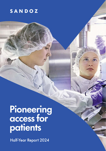 Miniature Sandoz Group Rapport semestriel 2024-h1