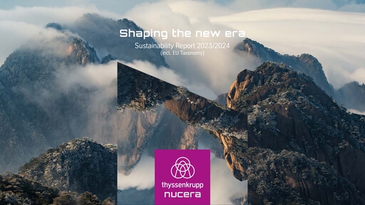 Thumbnail thyssenkrupp nucera Sustainability Report 2023-2024