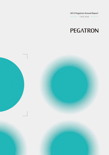 Miniature Pegatron Rapport annuel 2012