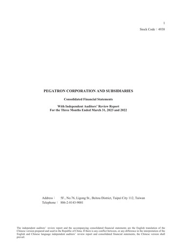 Thumbnail Pegatron Quarterly Report 2023-q1