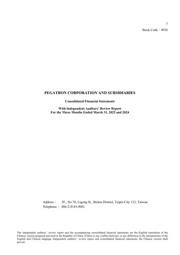 Thumbnail Pegatron Quarterly Report 2025-q1