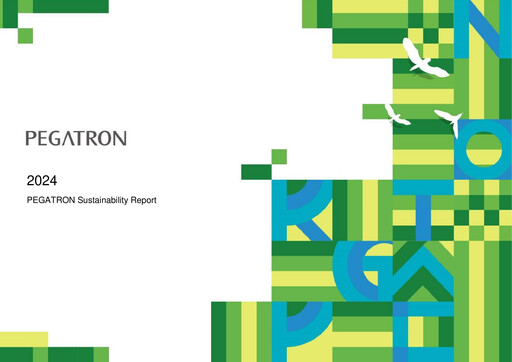 Thumbnail Pegatron Sustainability Report 2024