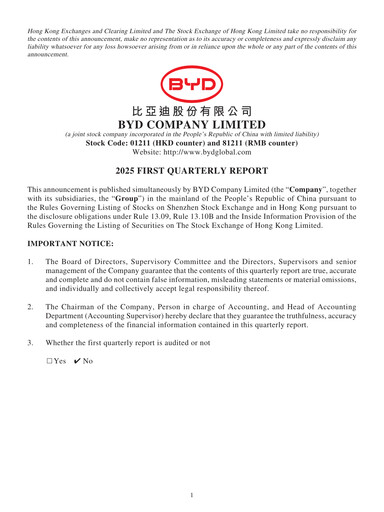 Thumbnail BYD Quarterly Report 2025-q1