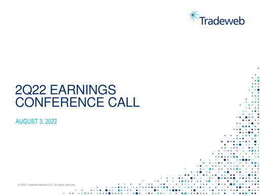 Thumbnail Tradeweb Quarterly Report 2022-q2