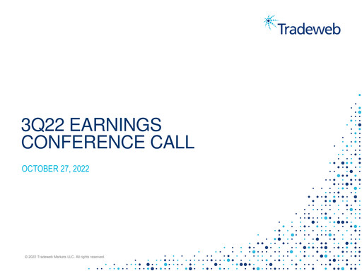 Thumbnail Tradeweb Quarterly Report 2022-q3