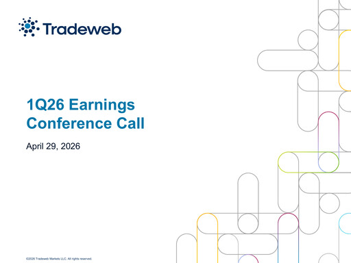 Vorschaubild Tradeweb Quartalsbericht 2026-q1