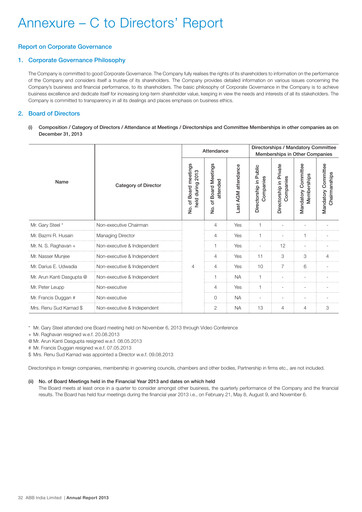 Thumbnail ABB India
 Annual Report 2013