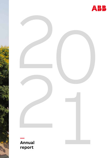 Thumbnail ABB India
 Annual Report 2021