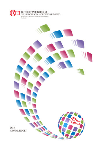 Thumbnail CK Hutchison Holdings Annual Report 2023