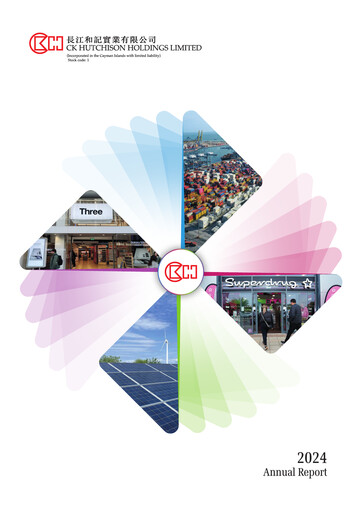 Thumbnail CK Hutchison Holdings Annual Report 2024