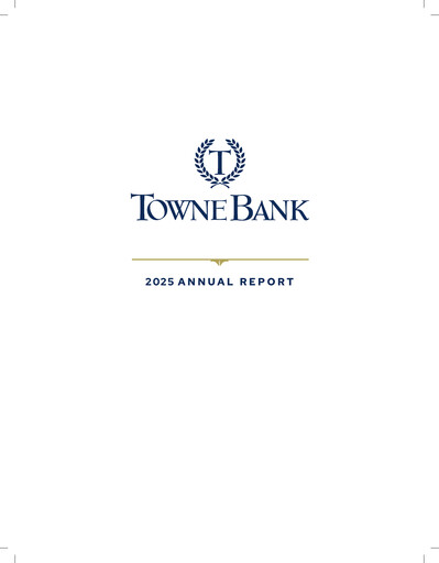 Thumbnail TowneBank
 Annual Report 2025